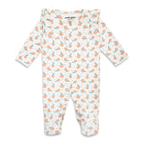 Tangerines - Footed Bodysuit