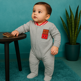 Chocolate Boy - Footed Bodysuit
