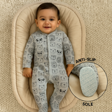 Beastie - Footed Bodysuit