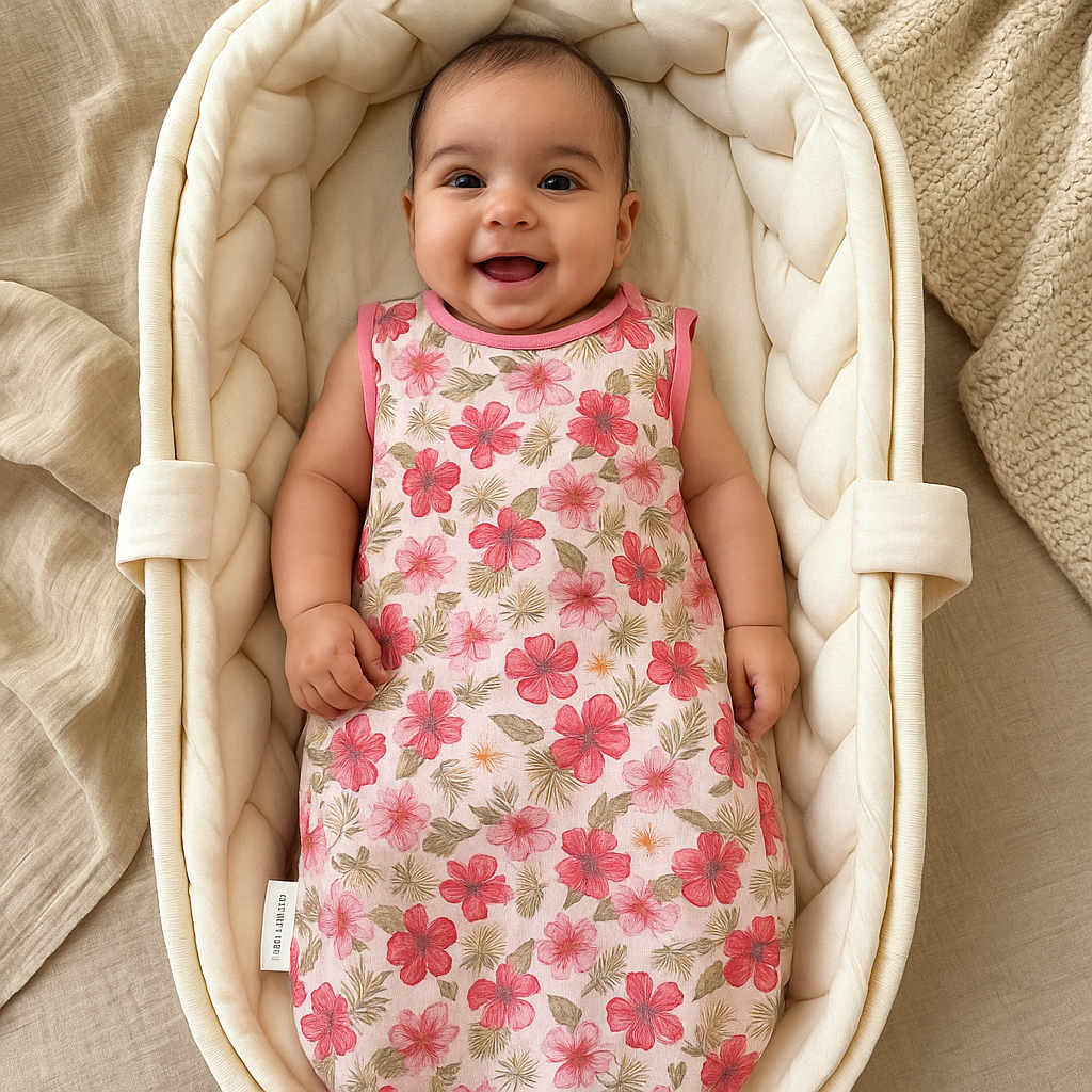 Blossom Premium Muslin Sleep Sack – Cotton Dimples Pakistan