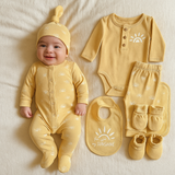 Radiant Sunshine - Starter (Layette) Set - 9 Pcs
