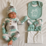 Blue Elle - Starter (Layette) Set - 8 Pcs