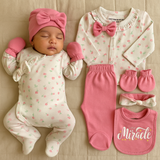 Dahlia - Starter (Layette) Set - 8 Pcs