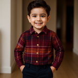 Red Plaid - Flannel Shirt