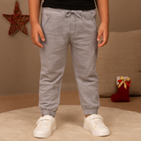 Cut n Sew Joggers - L Gray