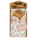 BABY BIRTH ANNOUNCEMENT SWADDLE SET - Dizzy Daisies