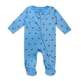 Tulip Field - Zipper Footie