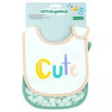 Cute - Terry bib set