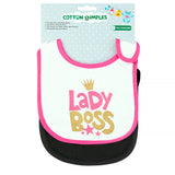 Lady Boss - Terry bib set