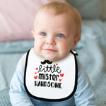 Little Mister Handsome - Terry bib set