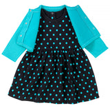 Polka Pleasure - 2 Piece Dress Set Toddler