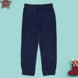 Cut n Sew Joggers - Navy