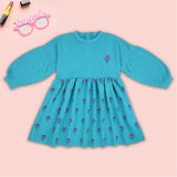 BloomPop Sweatshirt Dress