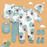 Blue Elle - Starter (Layette) Set - 8 Pcs