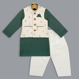 Emerald - 3 Piece Outfit with Waistcoat