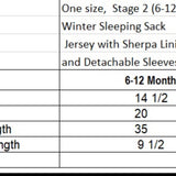Sweetheart - Premium Sleep Sack - Sherpa Lined with Sleeves