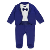Navy - Tuxedo Footie
