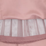 Rosette Charm - Silk Dress