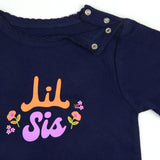 LiL Sis - Navy Onesie