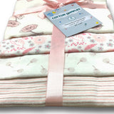 Floral Decor - Flannel Receiving Blankets