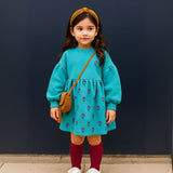 BloomPop Sweatshirt Dress