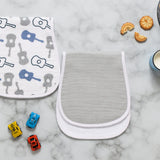 Burp Cloth Set - Guitars