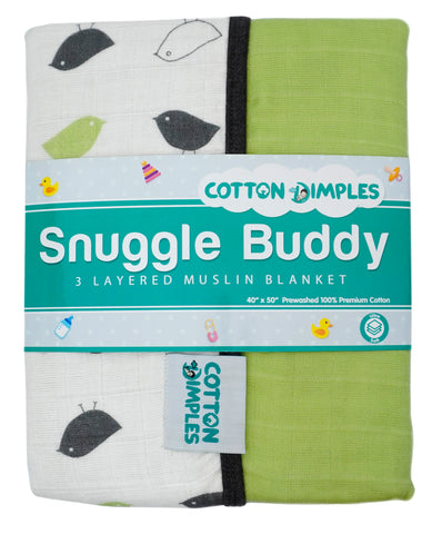 Summer Birdie - Snuggle Buddy Quilt