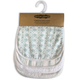Burp Cloth Set - Diamonds