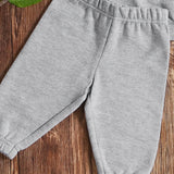 Baby Boy - Full Sleeved Fleece Upper Lower Mini Boss Light Grey - CMB-001B
