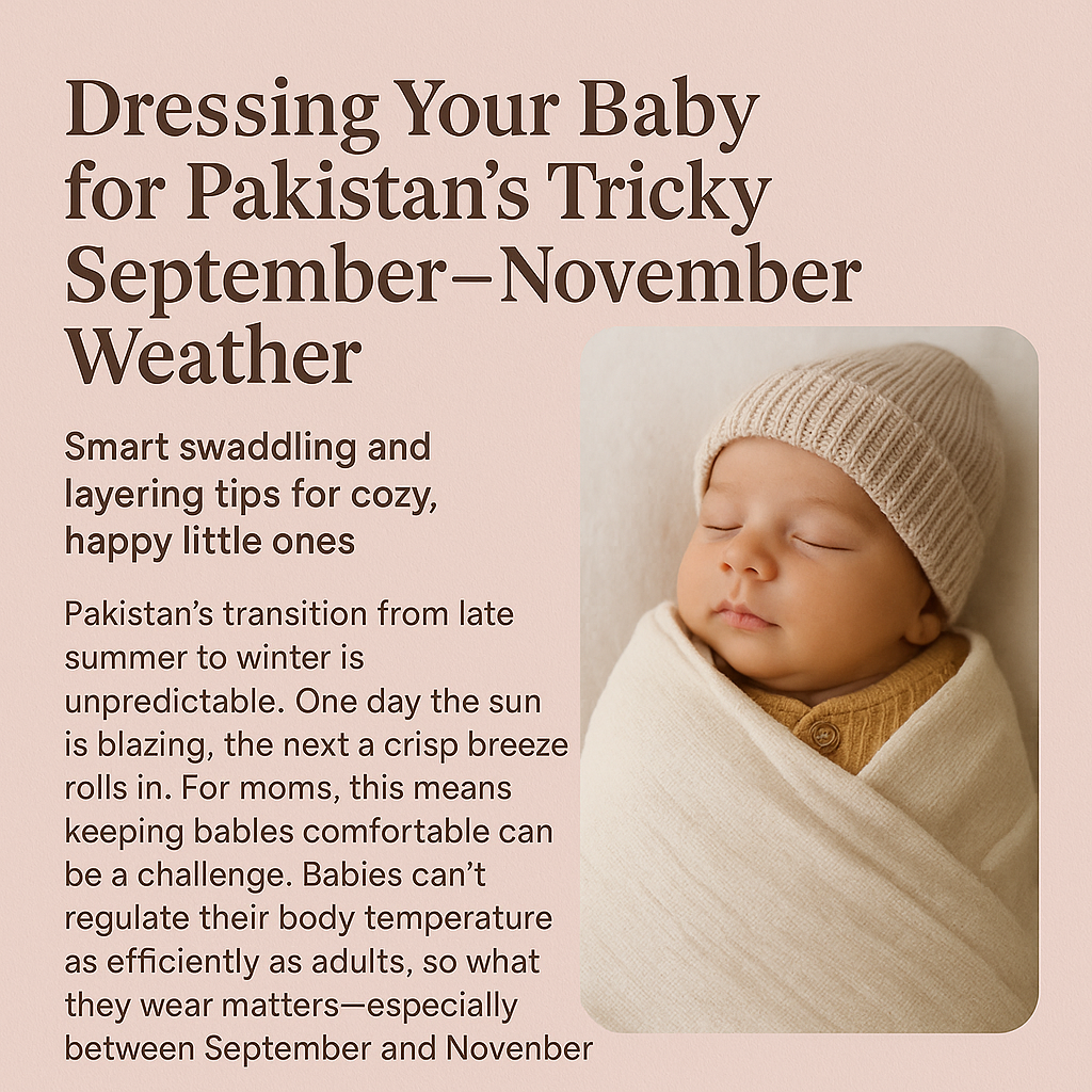 Keep Baby Cozy in Pakistan’s Fall