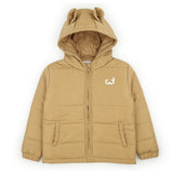 Khaaki - Hooded Puffer Jacket
