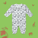 Beastie - Footed Bodysuit