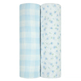 Blue Plaid Pack of Two's