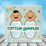 Blue Plaid Pack of Two's