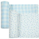 Blue Plaid Pack of Two's