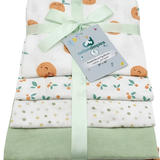 Citrus - Flannel Receiving Blankets