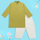 Olive - Kurta Shalwar