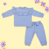 Lavender - Fleece Sweatshirt & Jogger Coordinated Set
