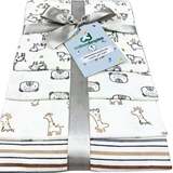 Bear Snuggles - Flannel Receiving Blankets