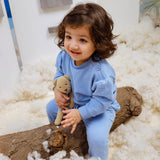 Chambray - Drop Shoulder Sweatsuit