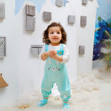 Bunny Face - Fleece Coverall with Booties