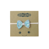 Shimmery Bow- Headband