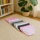 10 Pack Toddler Briefs - Hearts