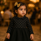 Midnight Luxe - Cotton Net Frock