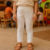 Stretchable Tights - White