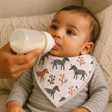 Zebra - Bandana Bibs