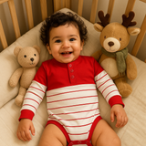Stripe Magic - Red Onesie