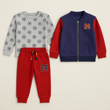 Little League Look - 3 Pc Fleece Set