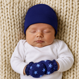 Midnight - Cap & Mitten Set