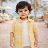 Sunshine Checks - Shirt with Vest